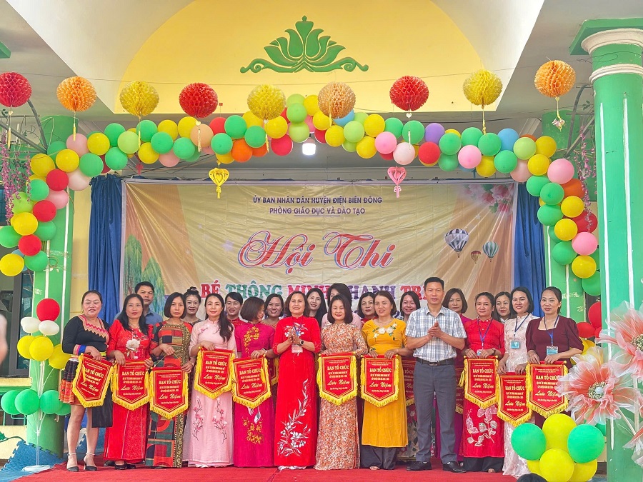 Hội thi “Bé thông minh nhanh trí” cấp huyện năm học 2024-2025